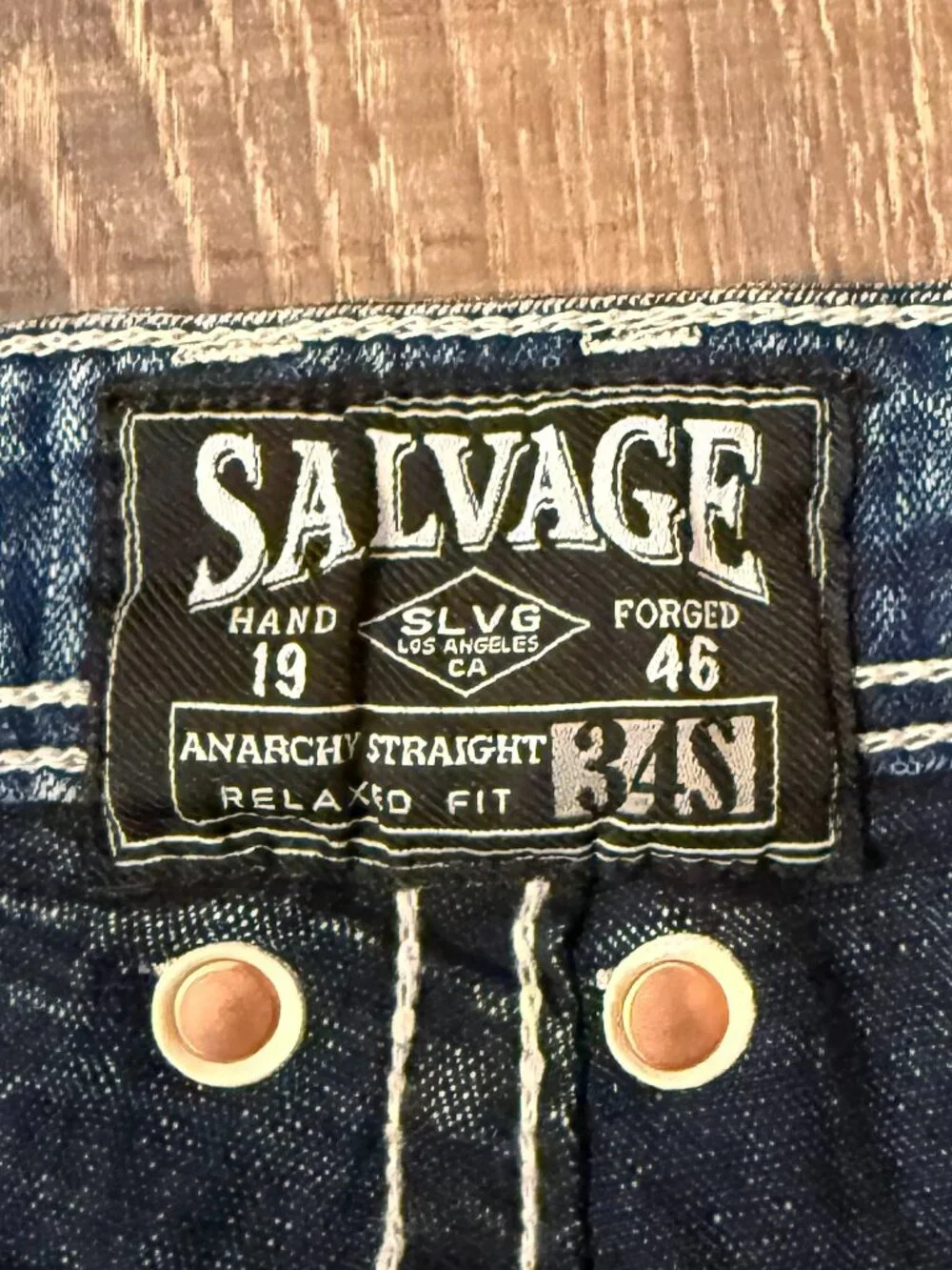 Salvage Jeans–Size 34x29